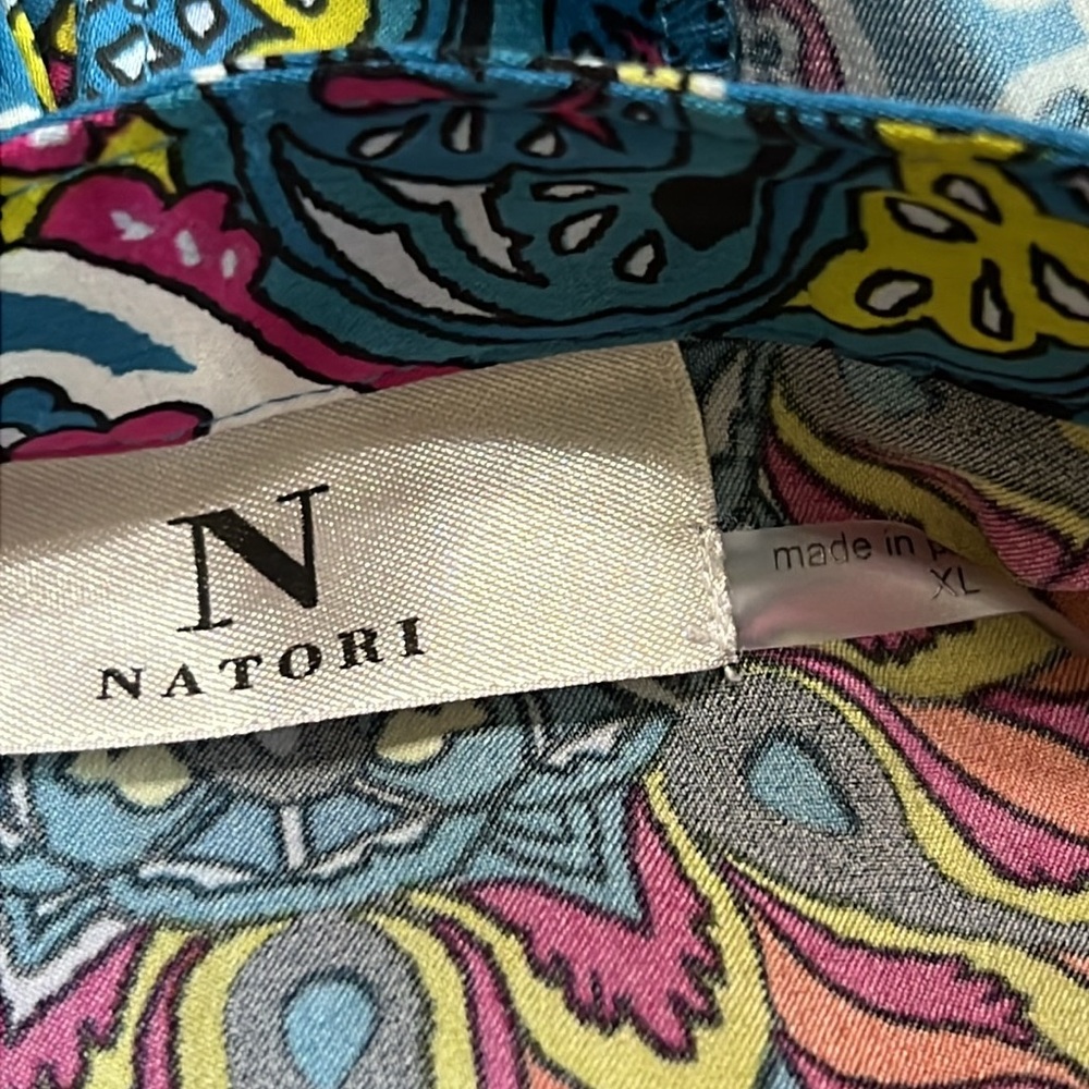 Natori Ottoman satin pajama set - Picture 5 of 6
